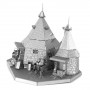 Maquette Métal 3D Cabane de Hagrid Harry Potter